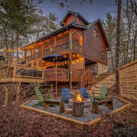 Villa Golden Eagle Ga Cabin - Hot Tub, Firepit & Fast Wifi Blue Ridge Exterior foto