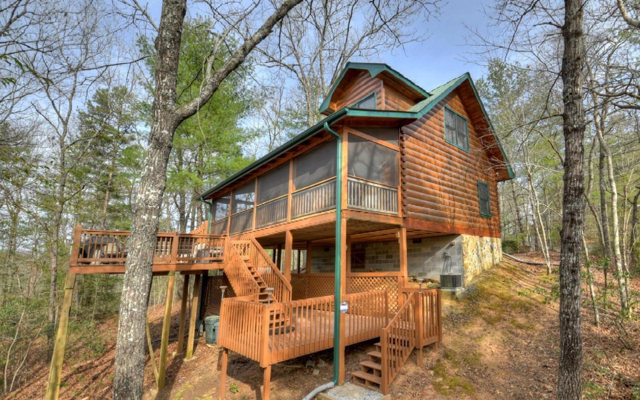 Golden Eagle Ga Cabin - Hot Tub, Firepit & Fast Wifi Blue Ridge Exterior foto
