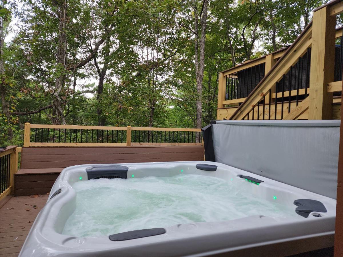 Villa Golden Eagle Ga Cabin - Hot Tub, Firepit & Fast Wifi Blue Ridge Exterior foto