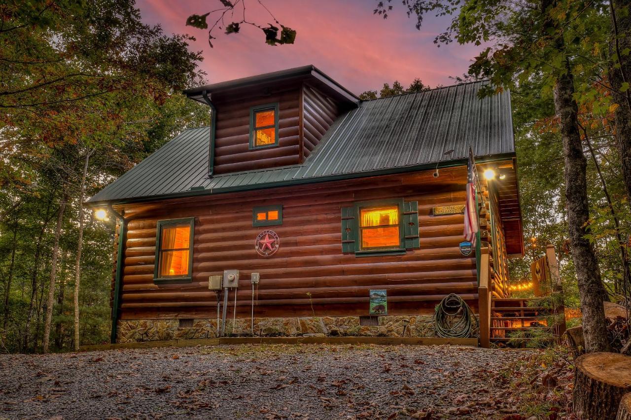 Golden Eagle Ga Cabin - Hot Tub, Firepit & Fast Wifi Blue Ridge Exterior foto