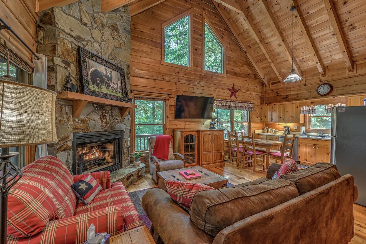 Golden Eagle Ga Cabin - Hot Tub, Firepit & Fast Wifi Blue Ridge Exterior foto